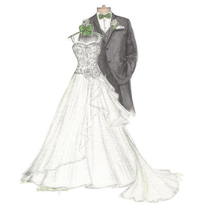 wedding dress and suit 2