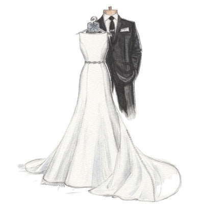 wedding dress and suit 4
